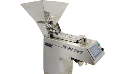Rx-Desiccant Inserting Machine