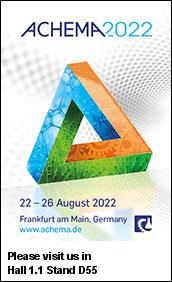 Achema – Frankfurt – August 22-26, 2022