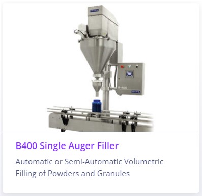 B400 Single Auger Filler Powder Filling Machine