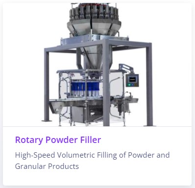 Rotary Powder Filling Machine