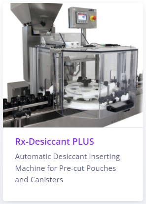 Rx-Desiccant Plus - Inserting Machine
