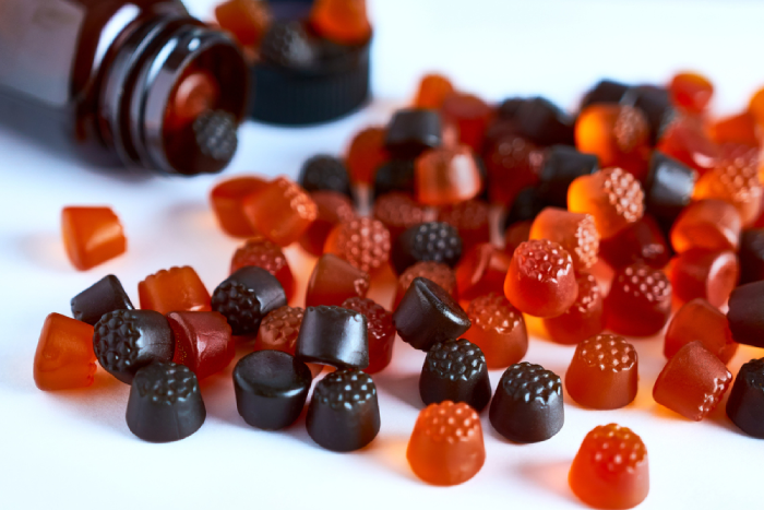 gummies out of jar