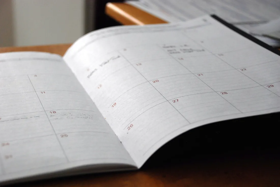 Meeting Calendar Month